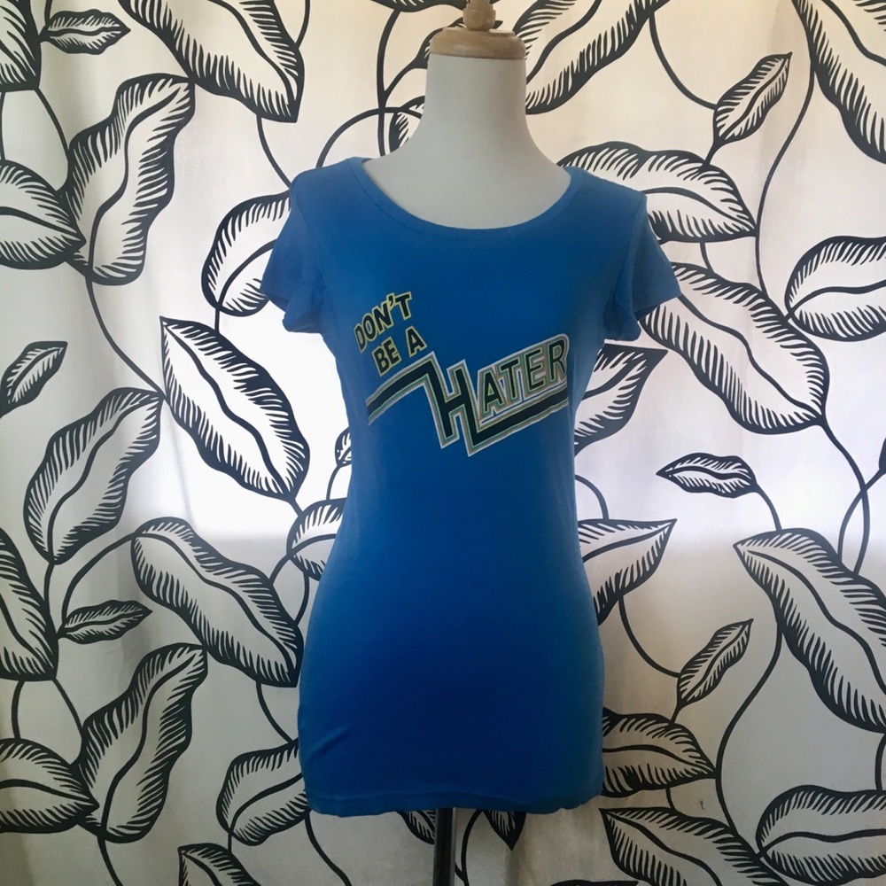 Youth Med Blue 100% Cotton Shirt-Don’t BE A HATER